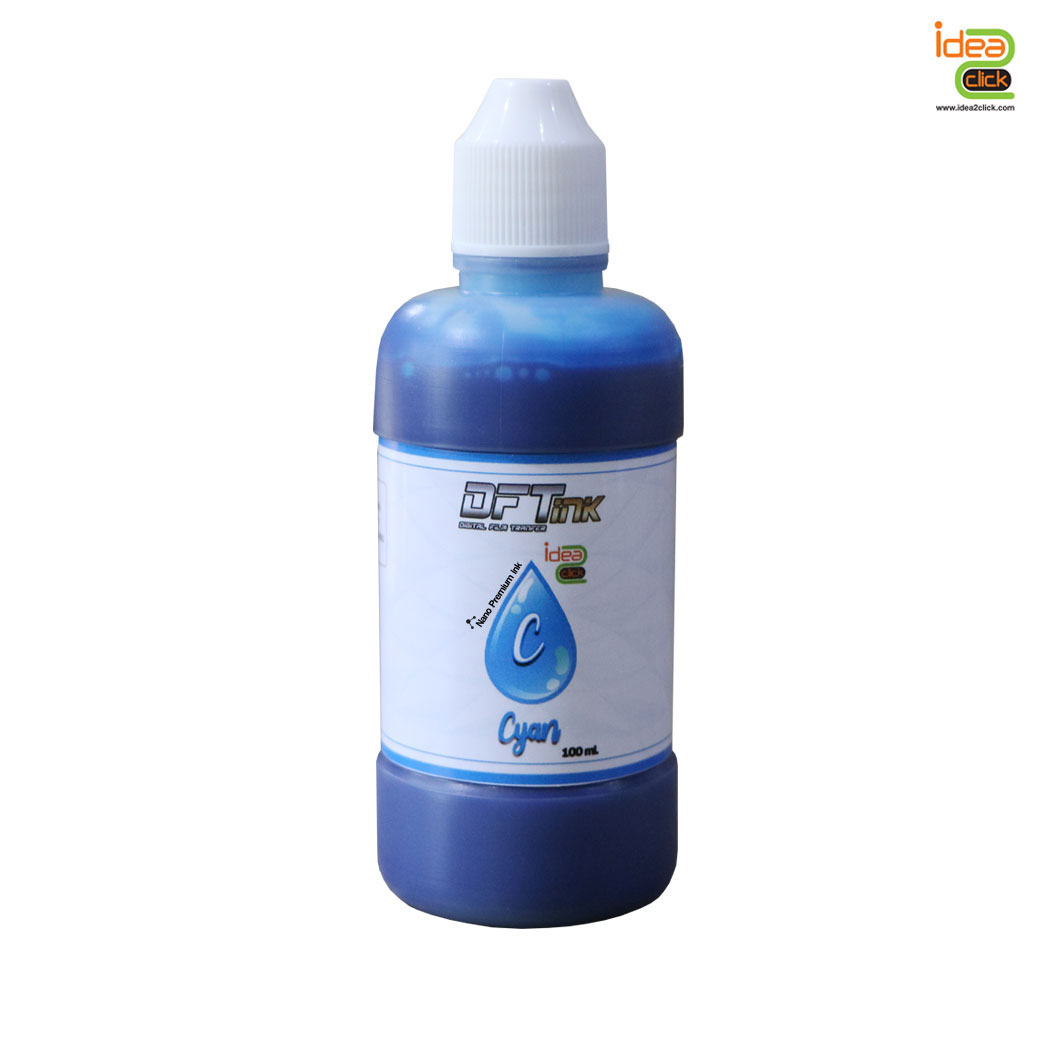 DTF/DFT NANO PREMIUM INK 100 ml. สำหรับเครื่องพิมพ์ฟิล์ม รีดเสื้อ