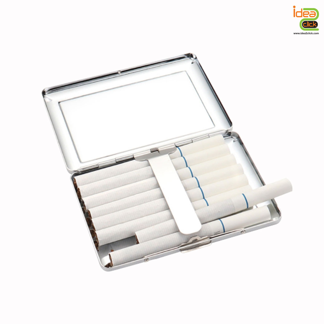 กล่องสแตนเลสใส่บุหรี่ พิมพ์ภาพได้