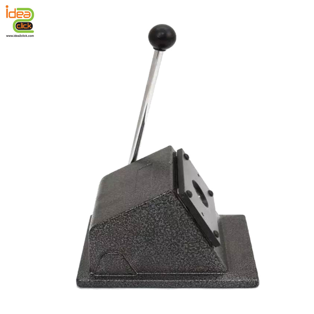 เครื่องตัดกระดาษทรงกลมแบบตั้งโต๊ะ สำหรับเครื่องทำเข็มกลัด