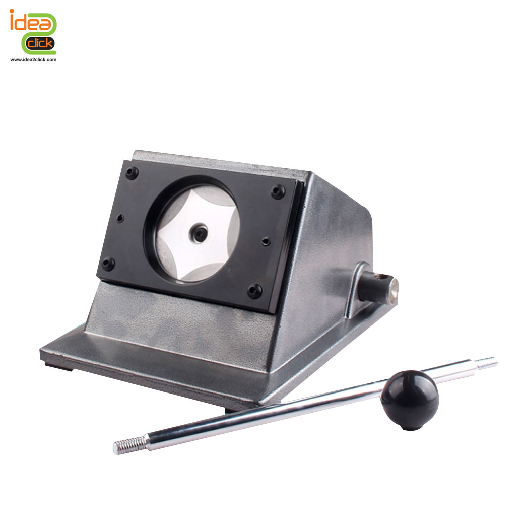 เครื่องตัดกระดาษทรงกลมแบบตั้งโต๊ะ สำหรับเครื่องทำเข็มกลัด