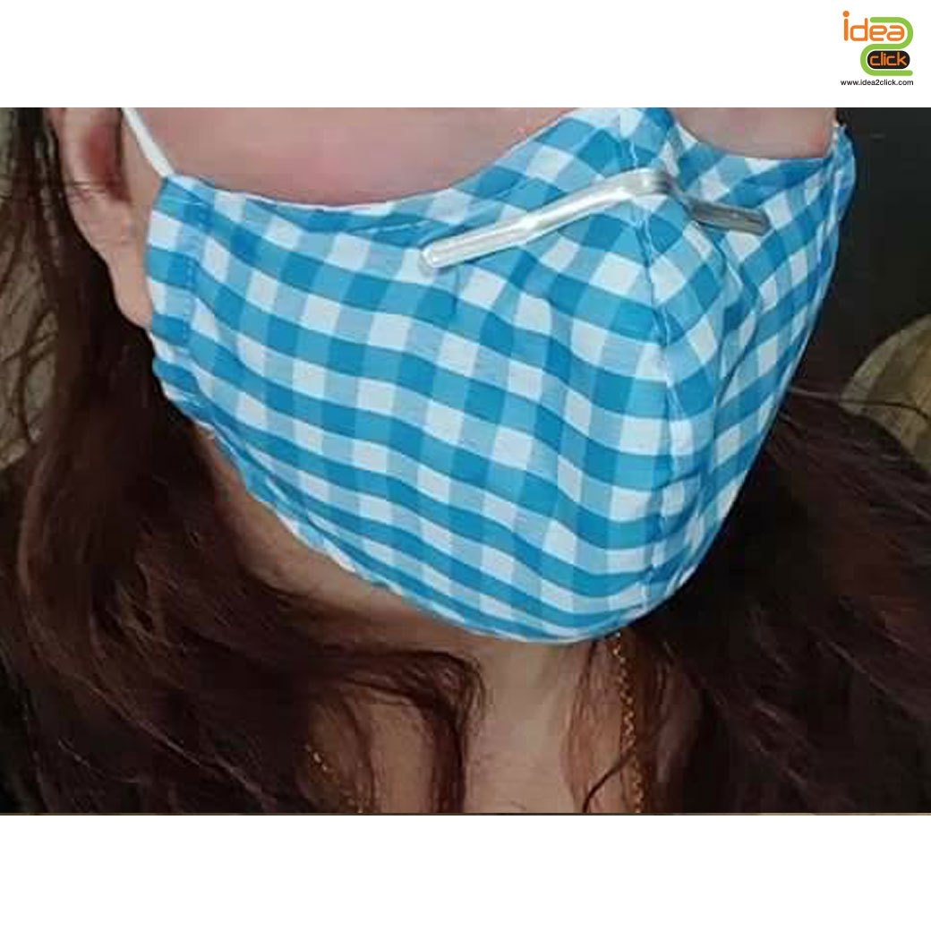 อลูมิเนียมโครงจมูก สำหรับติดหน้ากาก