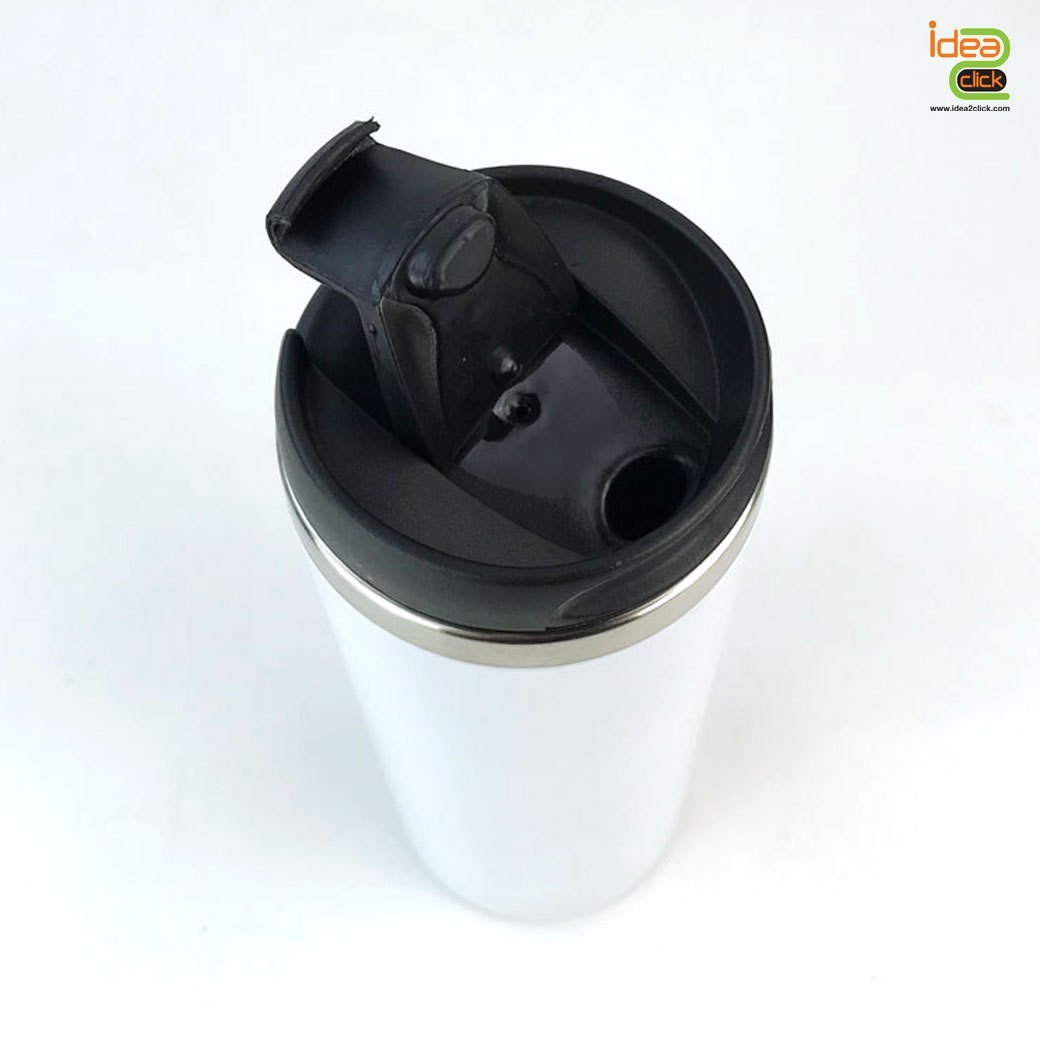 กระบอกสแตนเลสทรงสูง พิมพ์ภาพได้ 