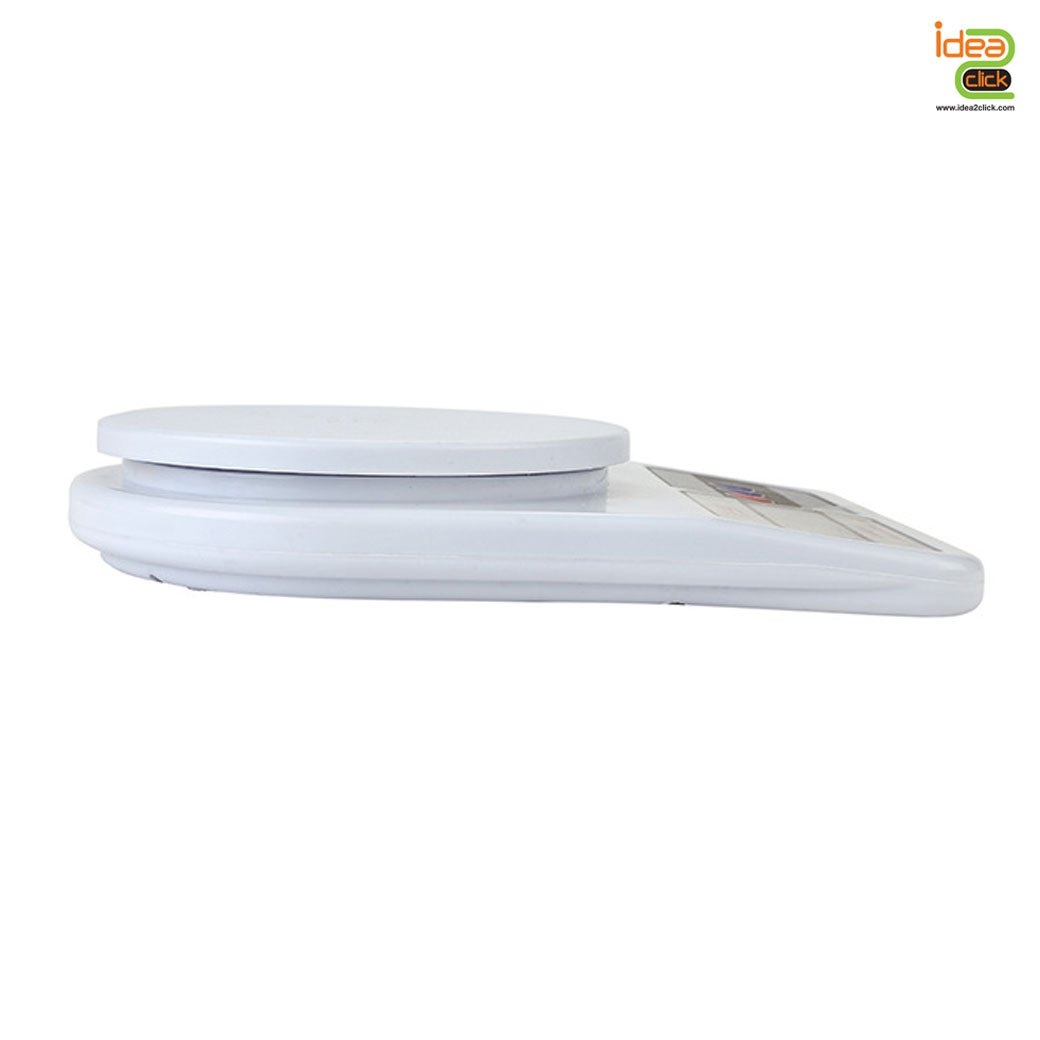 เครื่องชั่งดิจิตอล สีขาว