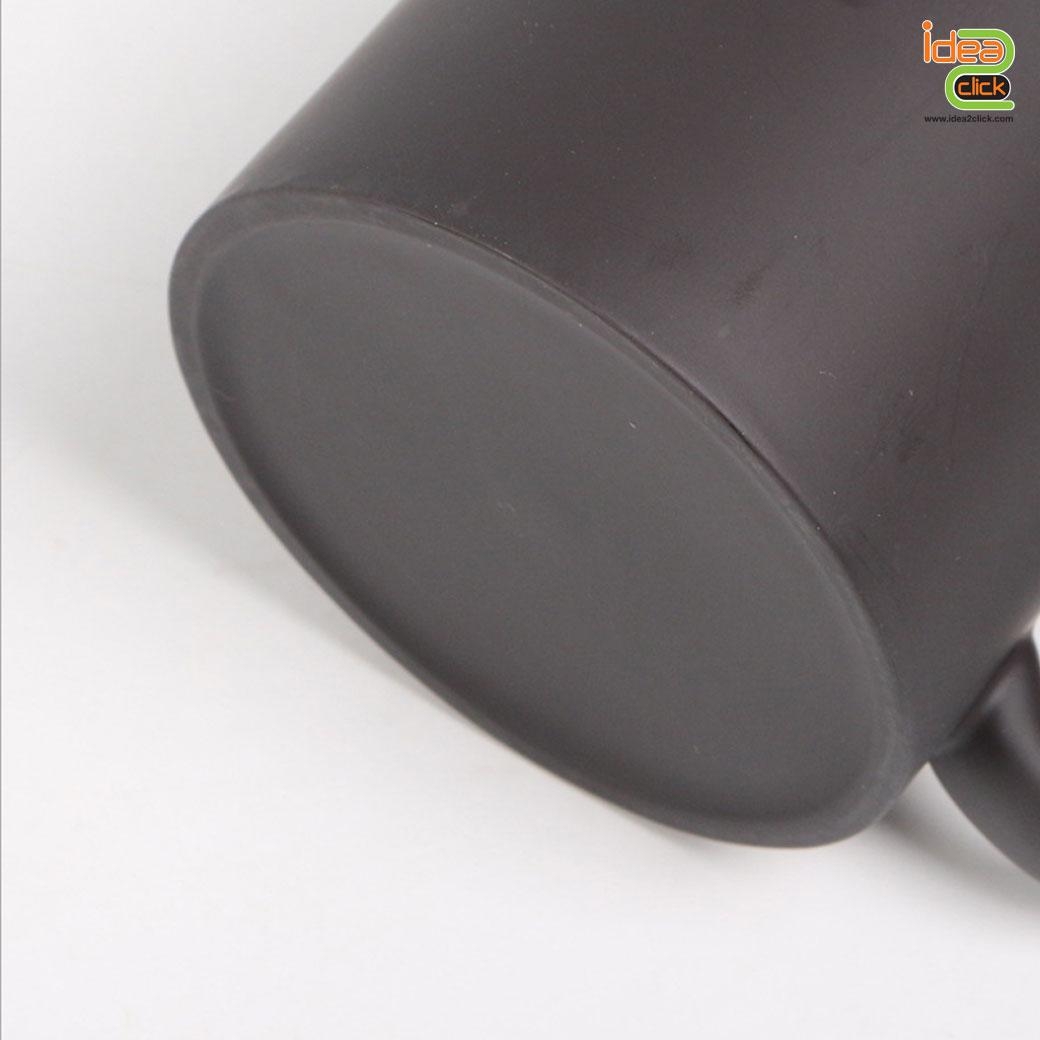 แก้วเปลี่ยนสีดำด้านเมื่อโดนความร้อน 11 oz. พิมพ์ภาพได้คมชัด