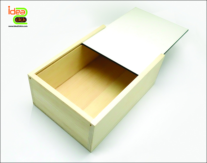 กล่องไม้ใส่ของเอนกประสงค์ Large Storage Box