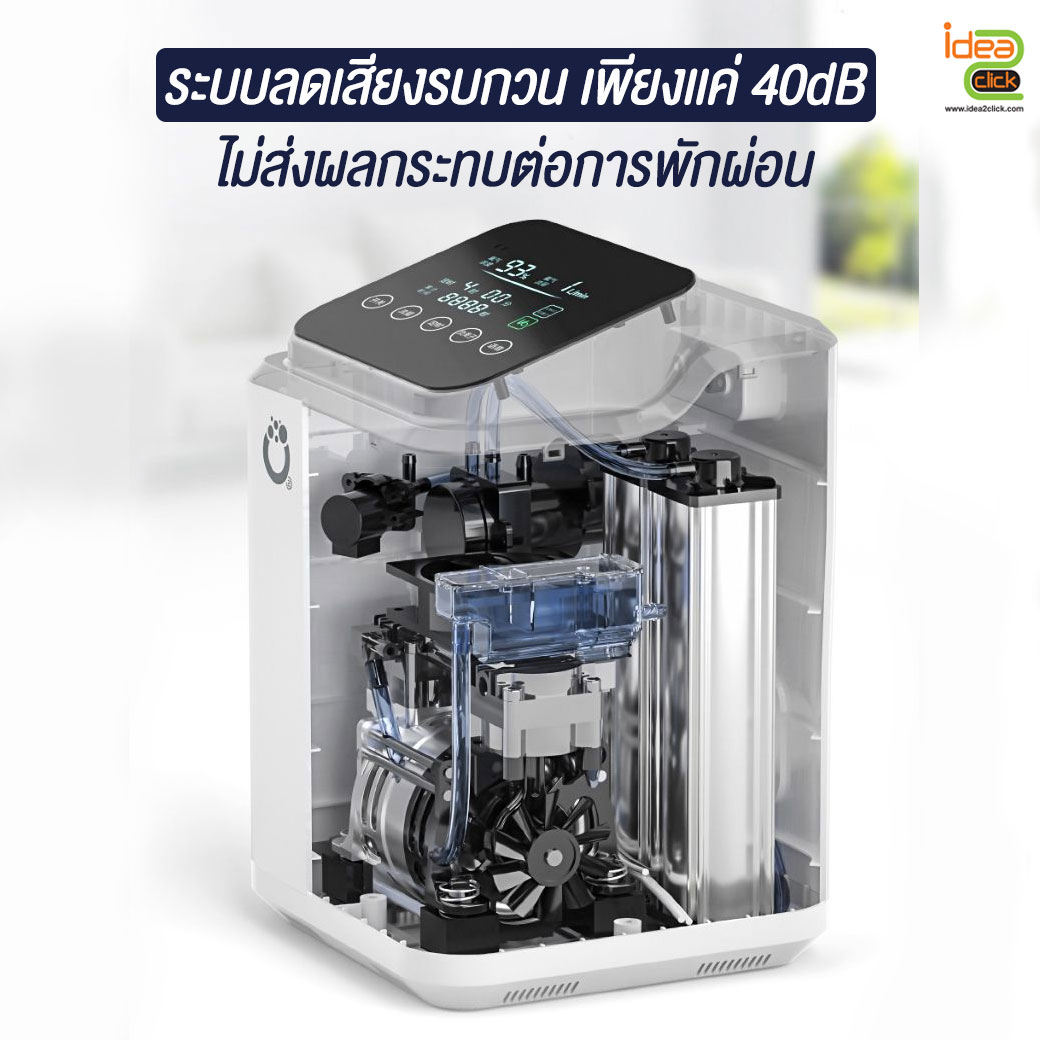 Oxygen Maker เครื่องผลิตออกซิเจนเข้มข้น