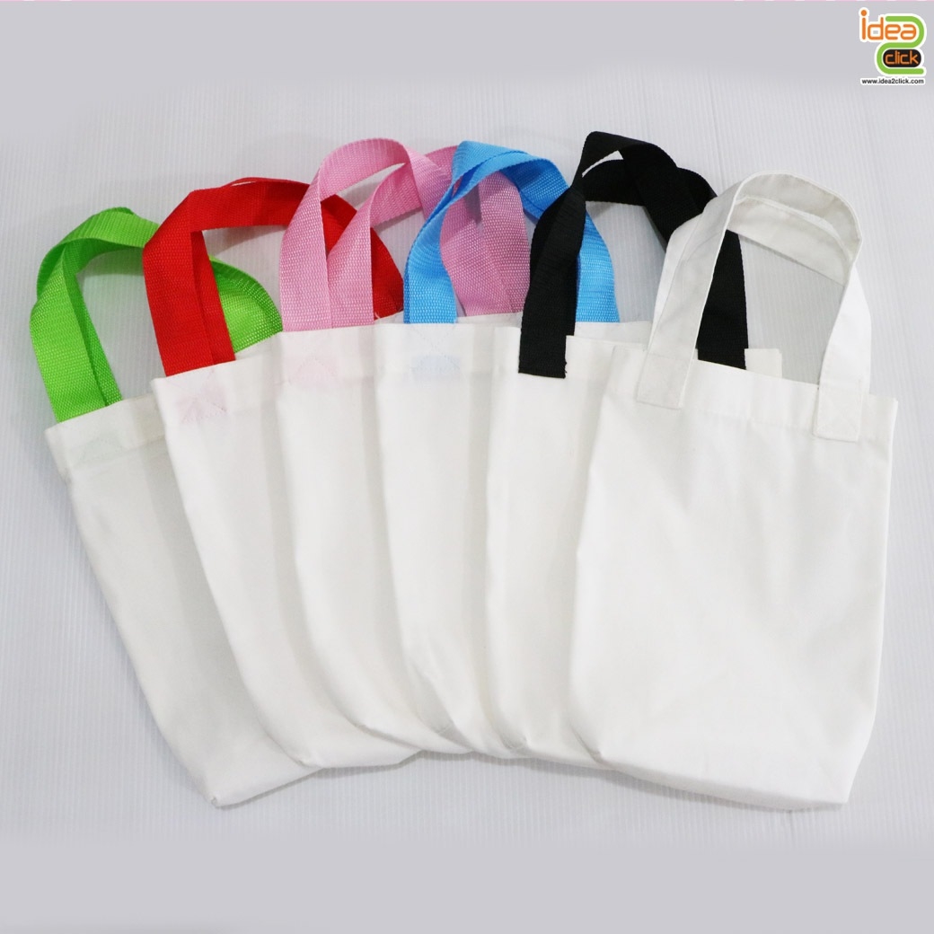 ถุงผ้าใส่แก้วสแตนเลส พิมพ์ภาพได้