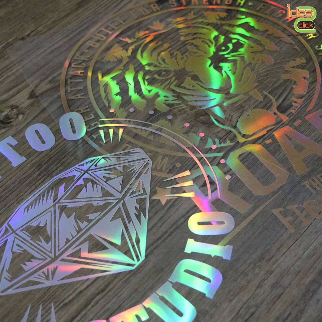 Hologram Soft Flex โฮโลแกรมสีรุ้ง..แบบบาง