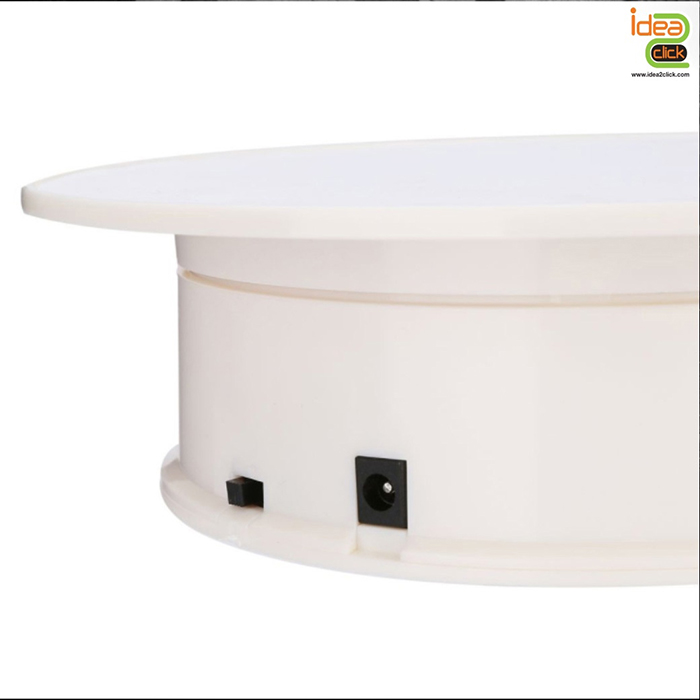 Swivel Studio 360◦ แท่นหมุนพื้นกำมะหยี่ 20 cm. (แบบใช้ถ่าน)