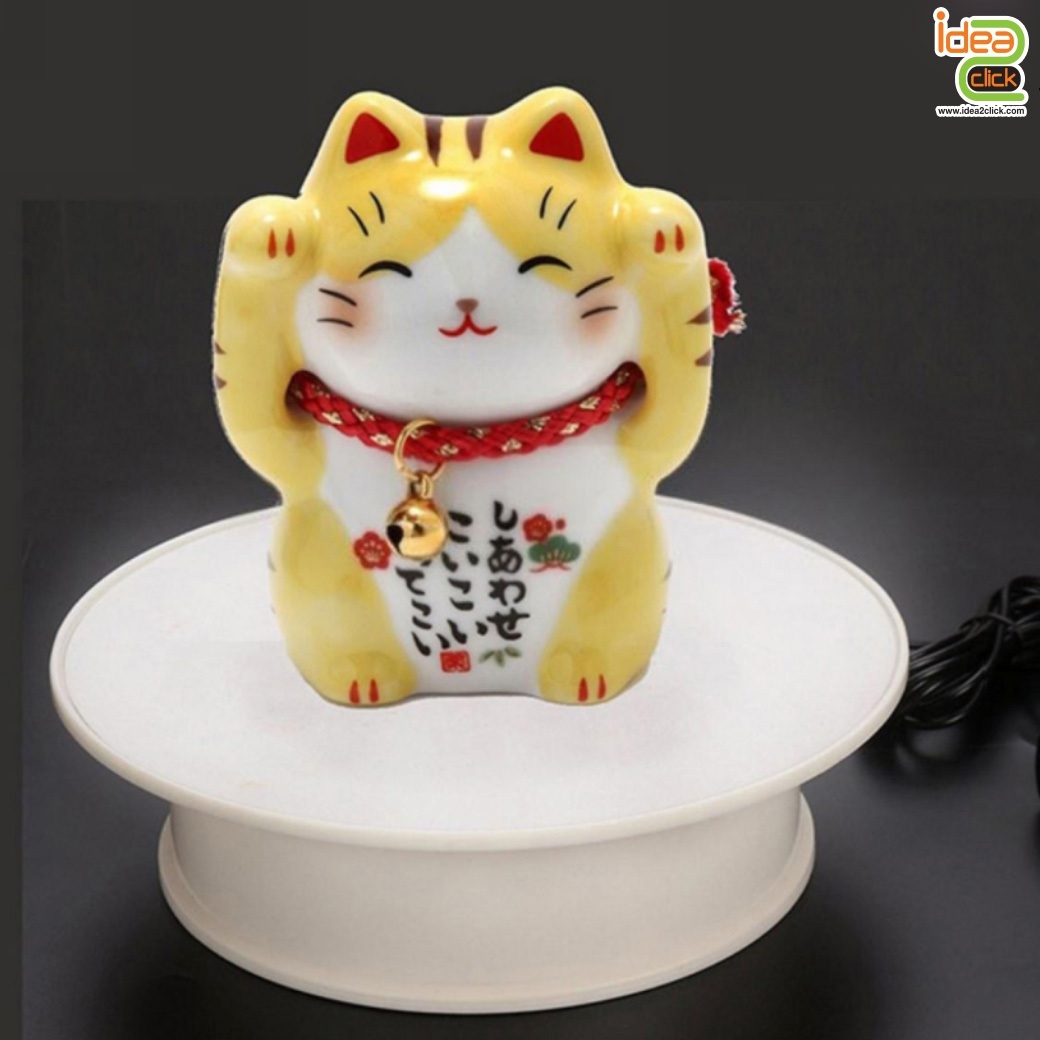 Swivel Studio 360◦ แท่นหมุนพื้นกำมะหยี่ 20 cm. (แบบใช้ถ่าน)