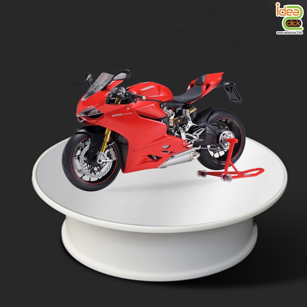 Swivel Studio 360◦ แท่นหมุนพื้นกำมะหยี่ 20 cm. (แบบใช้ถ่าน)