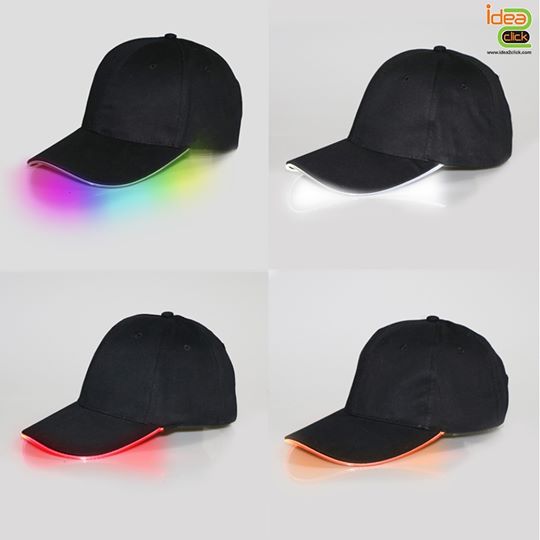 หมวกแก๊ปปีกไฟ LED NEON CAP