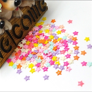 อุปกรณ์ตกแต่งเคสเรซิ่น - ดาวหลากสี