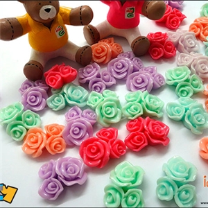 อุปกรณ์ตกแต่งเคสเรซิ่น - ดอกกุหลาบ 3