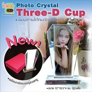 Photo Crystal Three-D Cup