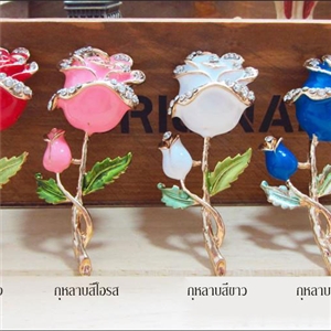 อุปกรณ์ตกแต่งเคสเรซิ่น - กุหลาบแวร์ซายน์