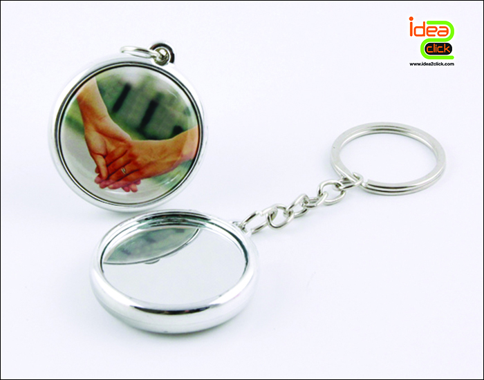 พวงกุญแจกระจก 32 mm.