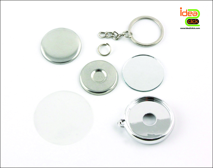 พวงกุญแจกระจก 32 mm.