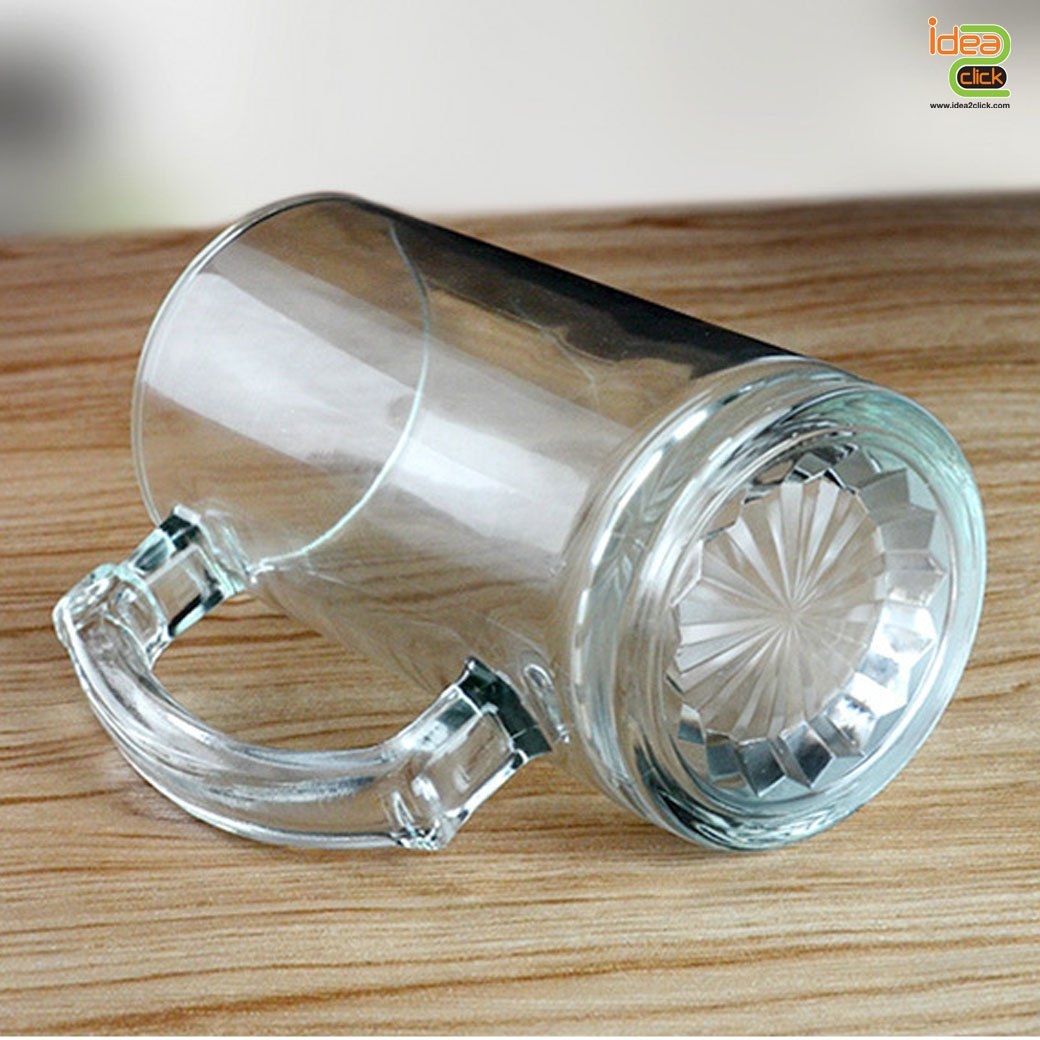 แก้วเบียร์แบบใส พิมพ์ภาพได้