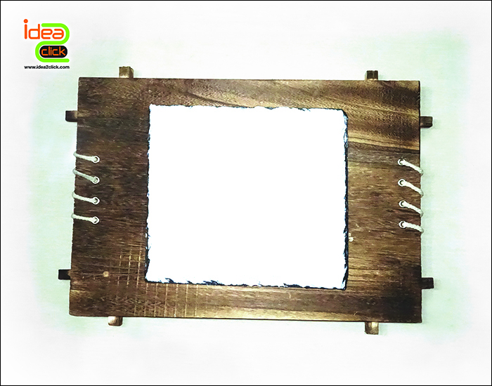 WOODEN FRAME กรอบรูปไม้-หินอ่อนแบบแขวน พิมพ์ภาพได้