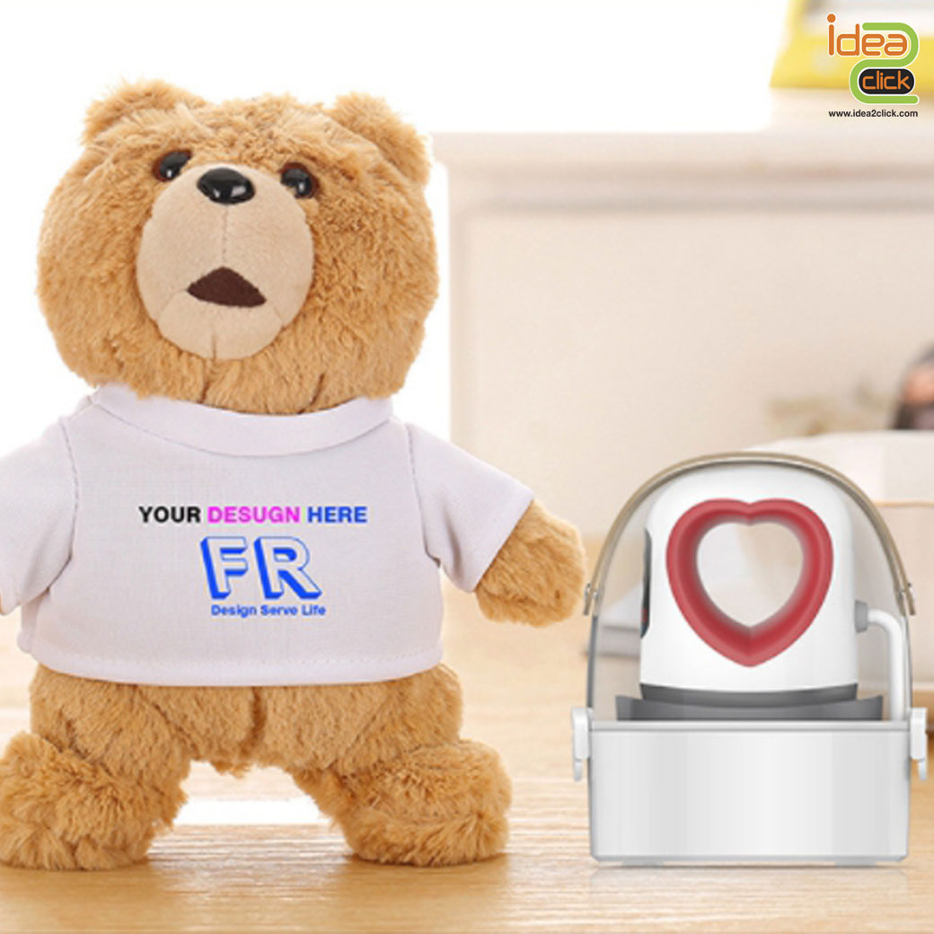 เครื่องกดความร้อนแบบมินิ Mini Portable Heat Press Machine