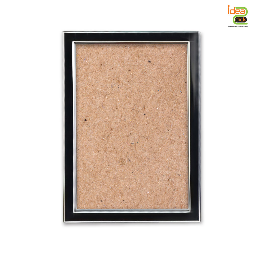 กรอบรูปจิ๊กซอว์ขอบสีเงิน พิมพ์ภาพ 