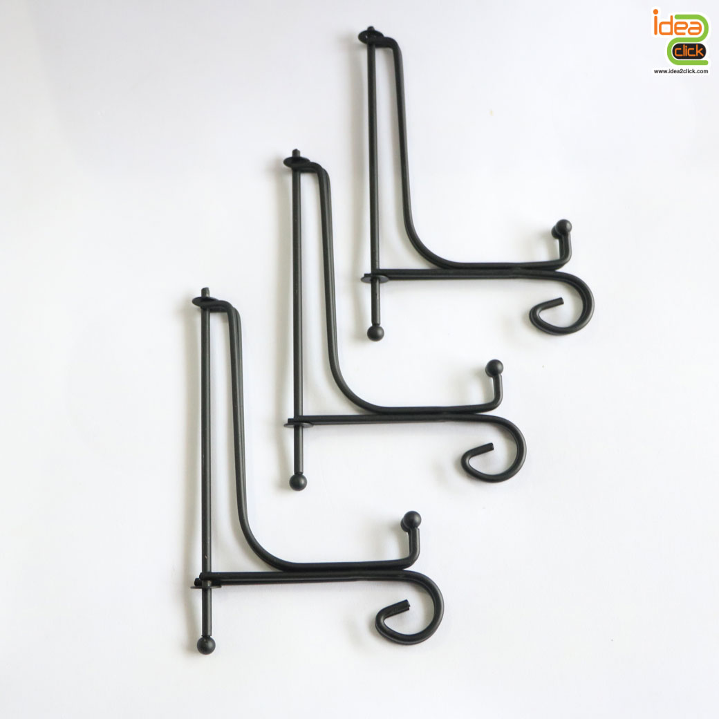 ขาตั้งจานเหล็ก สวยงาม แข็งเเรงทานทาน