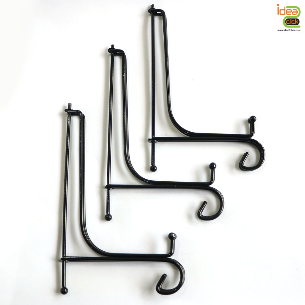 ขาตั้งจานเหล็ก สวยงาม แข็งเเรงทานทาน