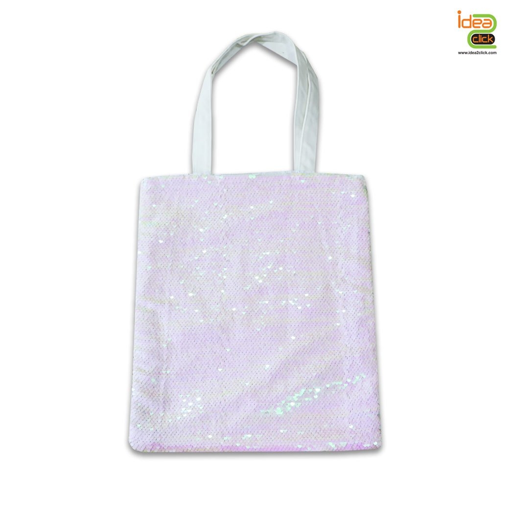 กระเป๋าสะพายเลื่อม พิมพ์ภาพได้ 2 ด้าน