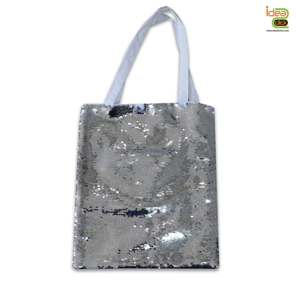 กระเป๋าสะพายเลื่อม พิมพ์ภาพได้ 2 ด้าน