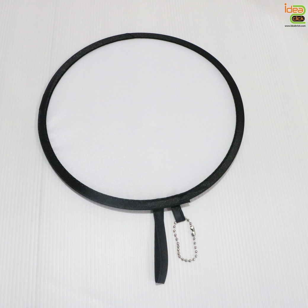 พัดสปริงวงกลม พิมพ์ภาพได้