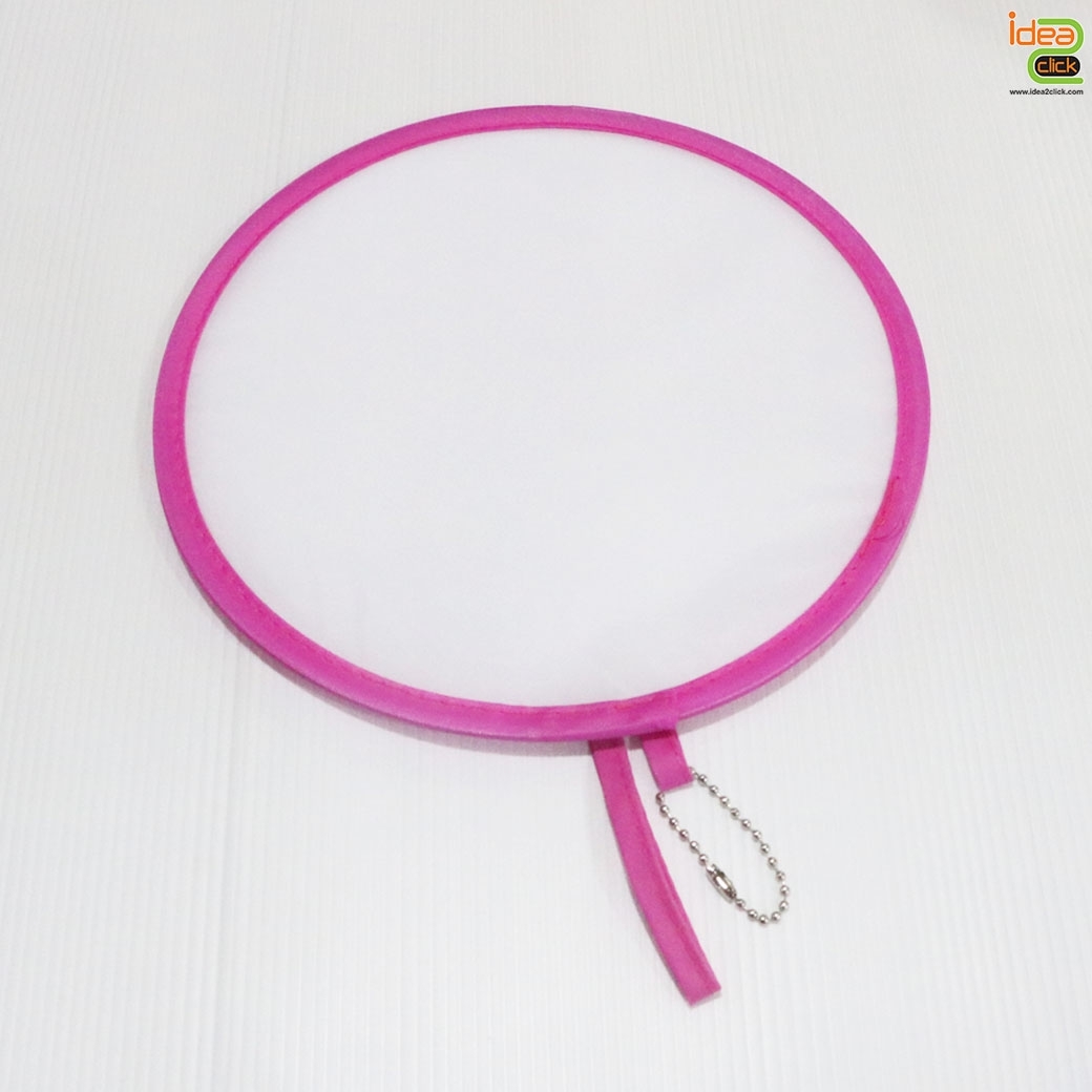 พัดสปริงวงกลม พิมพ์ภาพได้