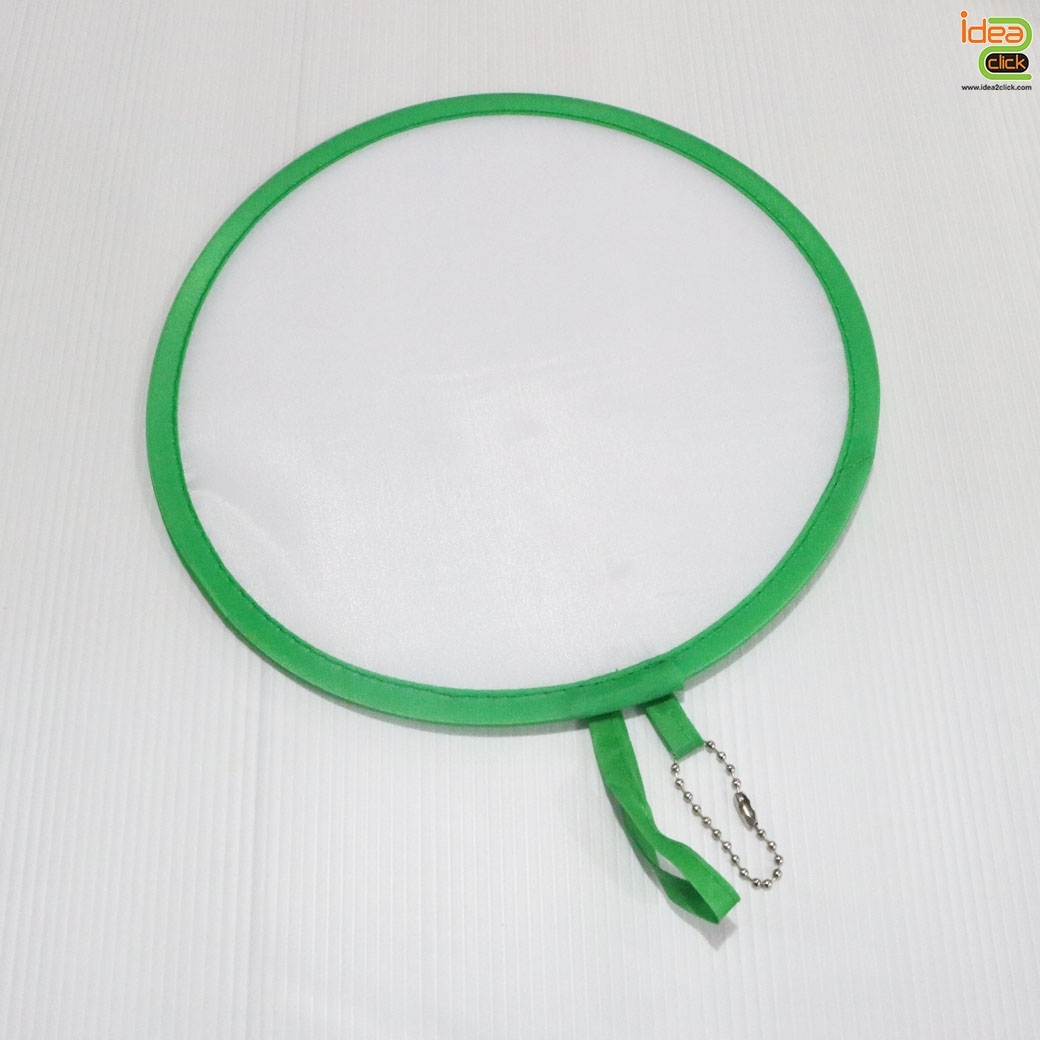 พัดสปริงวงกลม พิมพ์ภาพได้