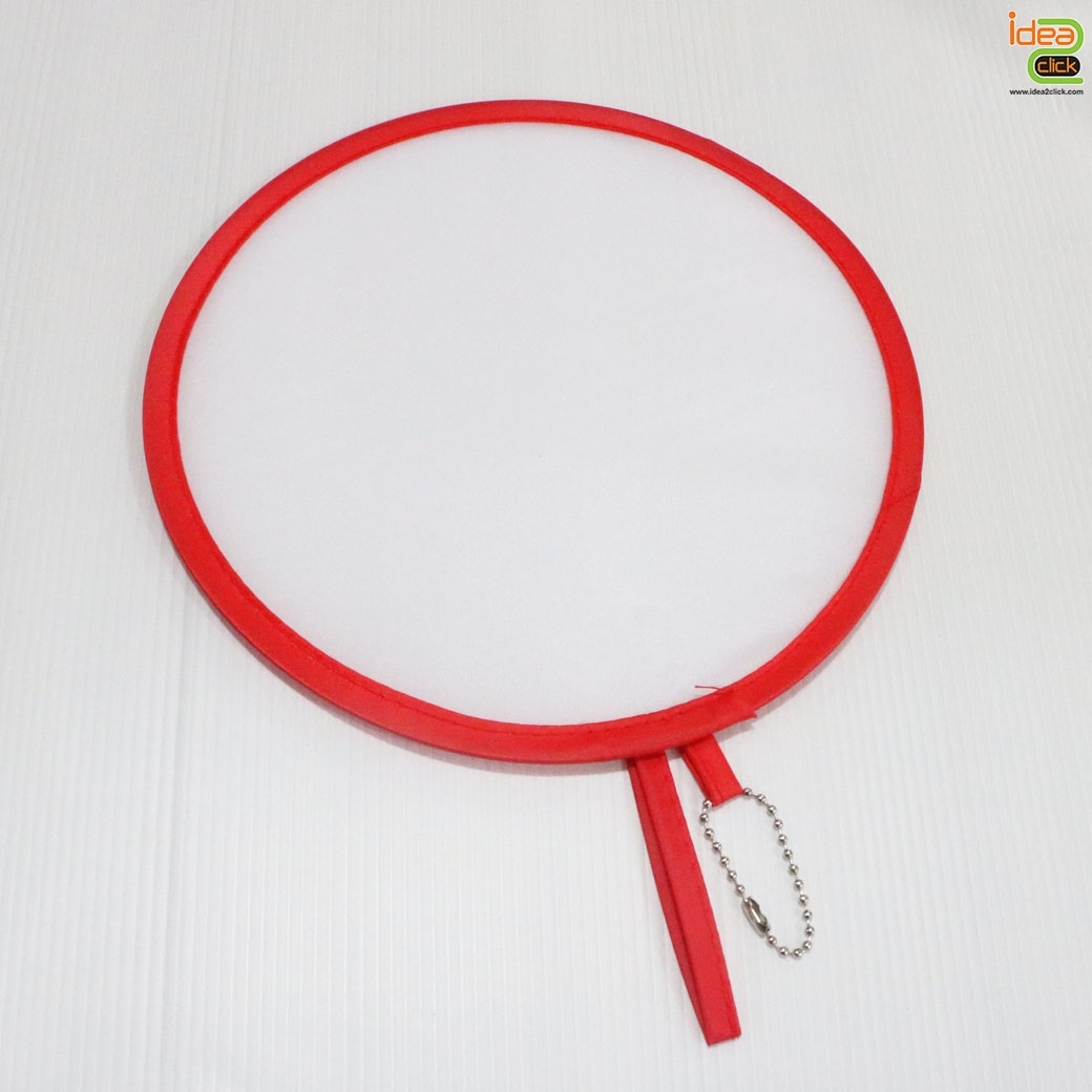 พัดสปริงวงกลม พิมพ์ภาพได้