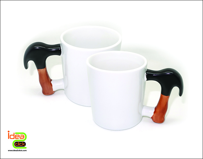 แก้ว Ceramic หูจับทรงฆ้อน