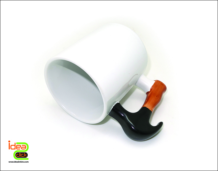 แก้ว Ceramic หูจับทรงฆ้อน