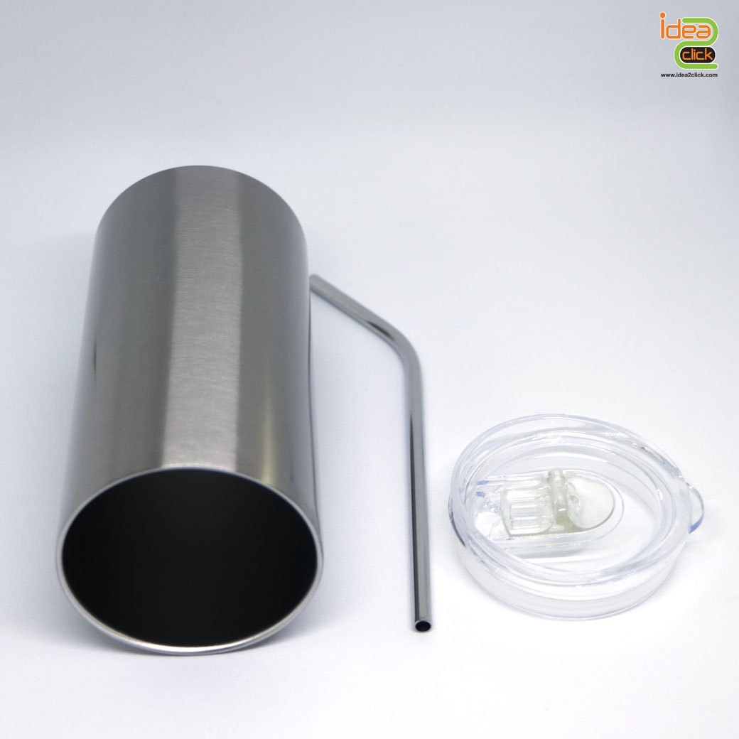 กระบอกสแตนเลสเก็บความร้อน-เย็น 480 ml. พิมพ์ภาพได้