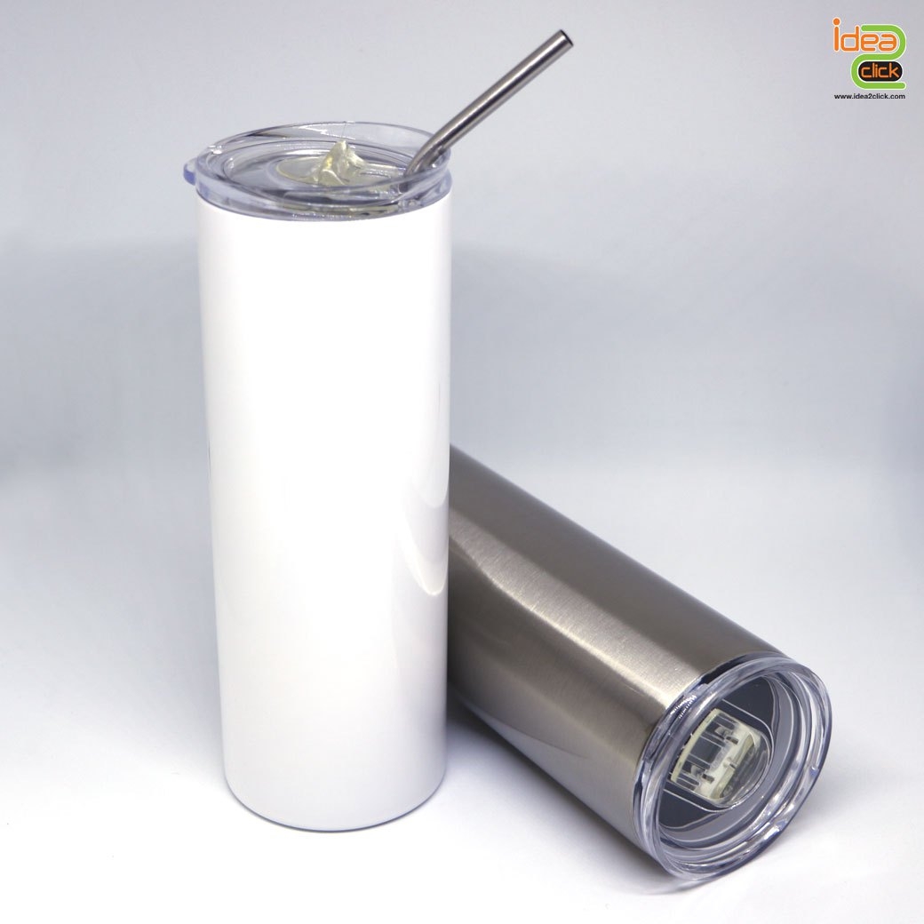 กระบอกสแตนเลสเก็บความร้อน-เย็น 600 ml. พิมพ์ภาพได้