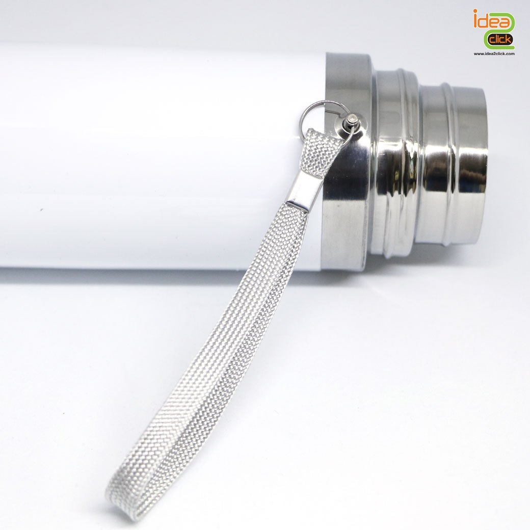 กระบอกสแตนเลสพร้อมสายคล้อง พิมพ์ภาพได้