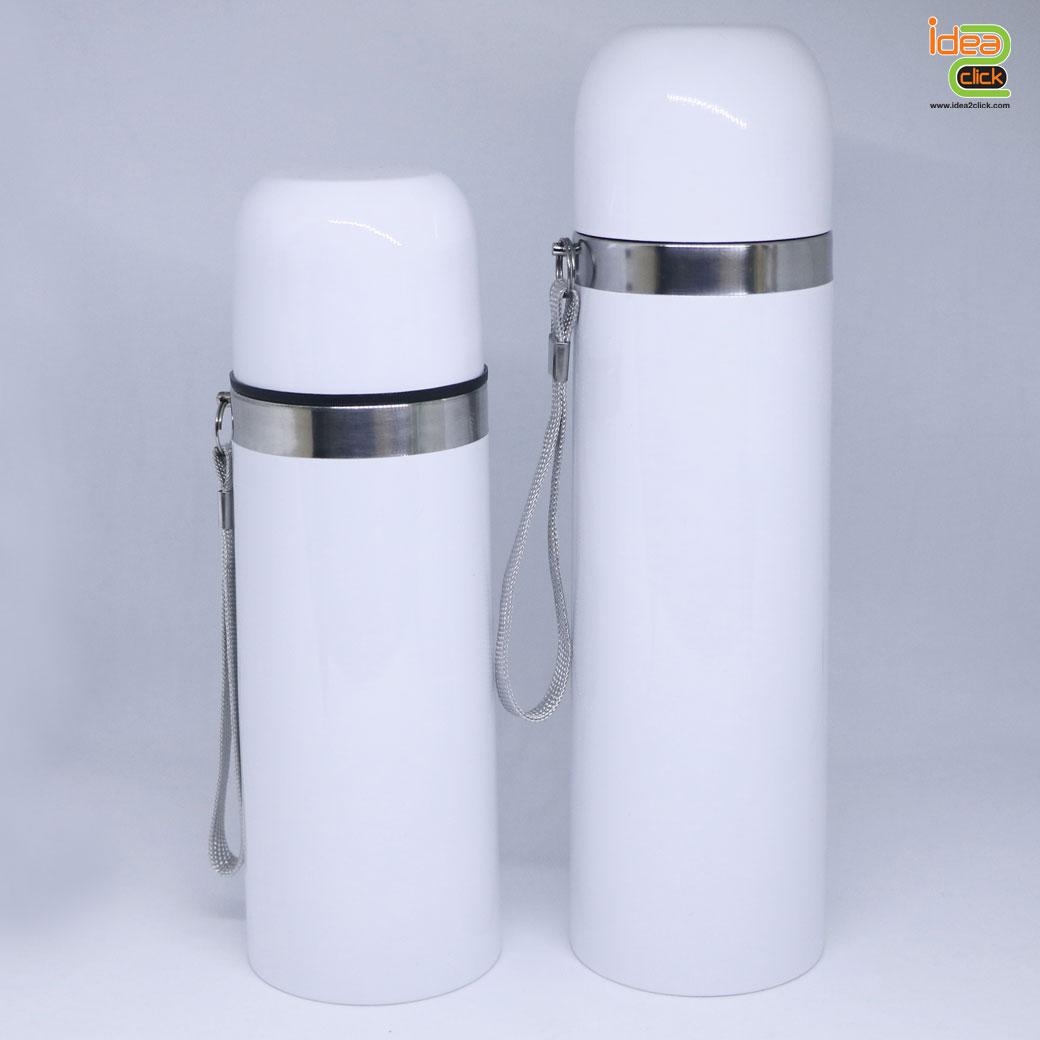 กระบอกสแตนเลสพร้อมสายคล้อง พิมพ์ภาพได้