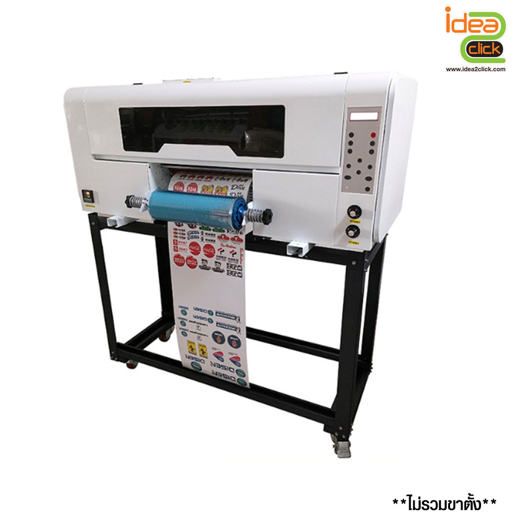 เครื่องพิมพ์นวัตกรรมใหม่ระบบ 2 หัวพิมพ์ UV DFT A3 PRINTER หน้ากว้าง 30 cm.