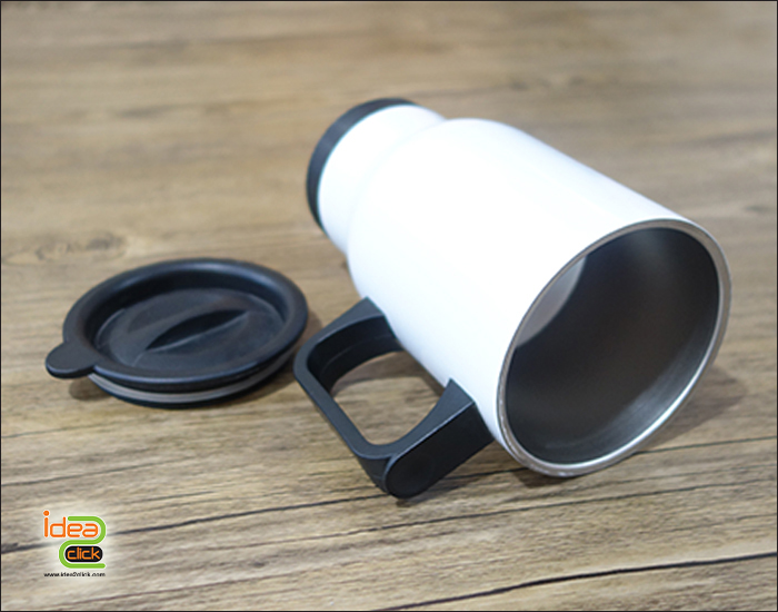 แก้วเก็บความร้อนและความเย็นพิมพ์ภาพได้ Stainless Steel Travel Mug