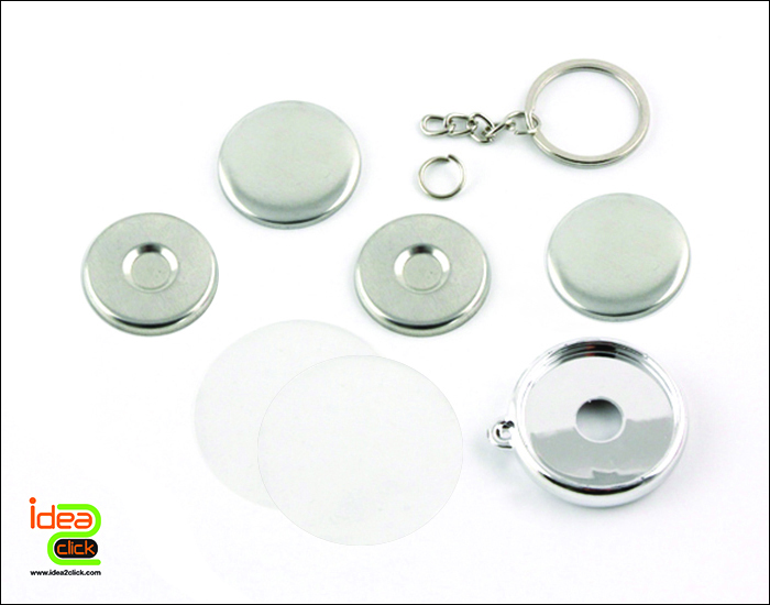 พวงกุญแจ 25 mm. ใส่ภาพได้ 2 ด้าน