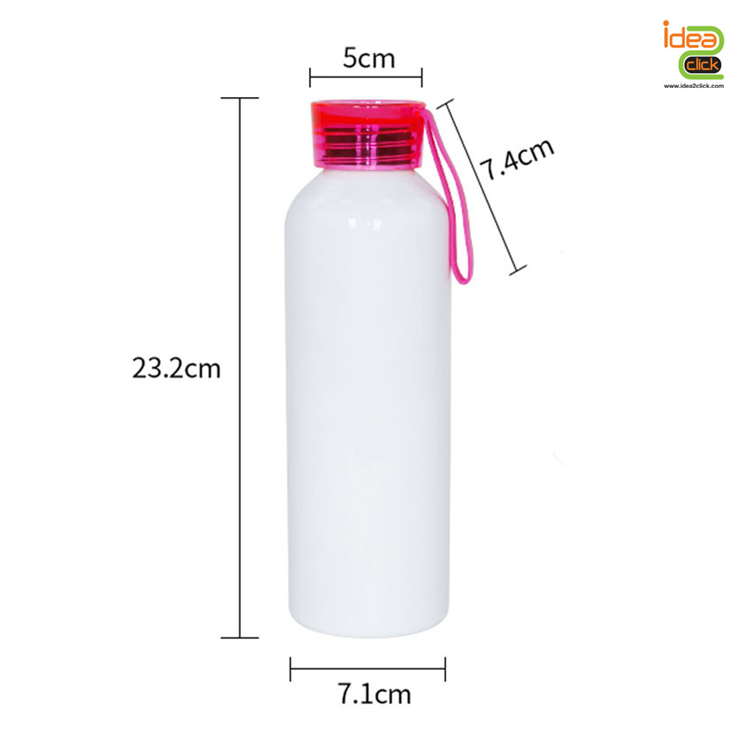 กระบอกอลูมิเนียมฝาใส กระบอกอลูมิเนียมพิมพ์ภาพโลโก้ได้