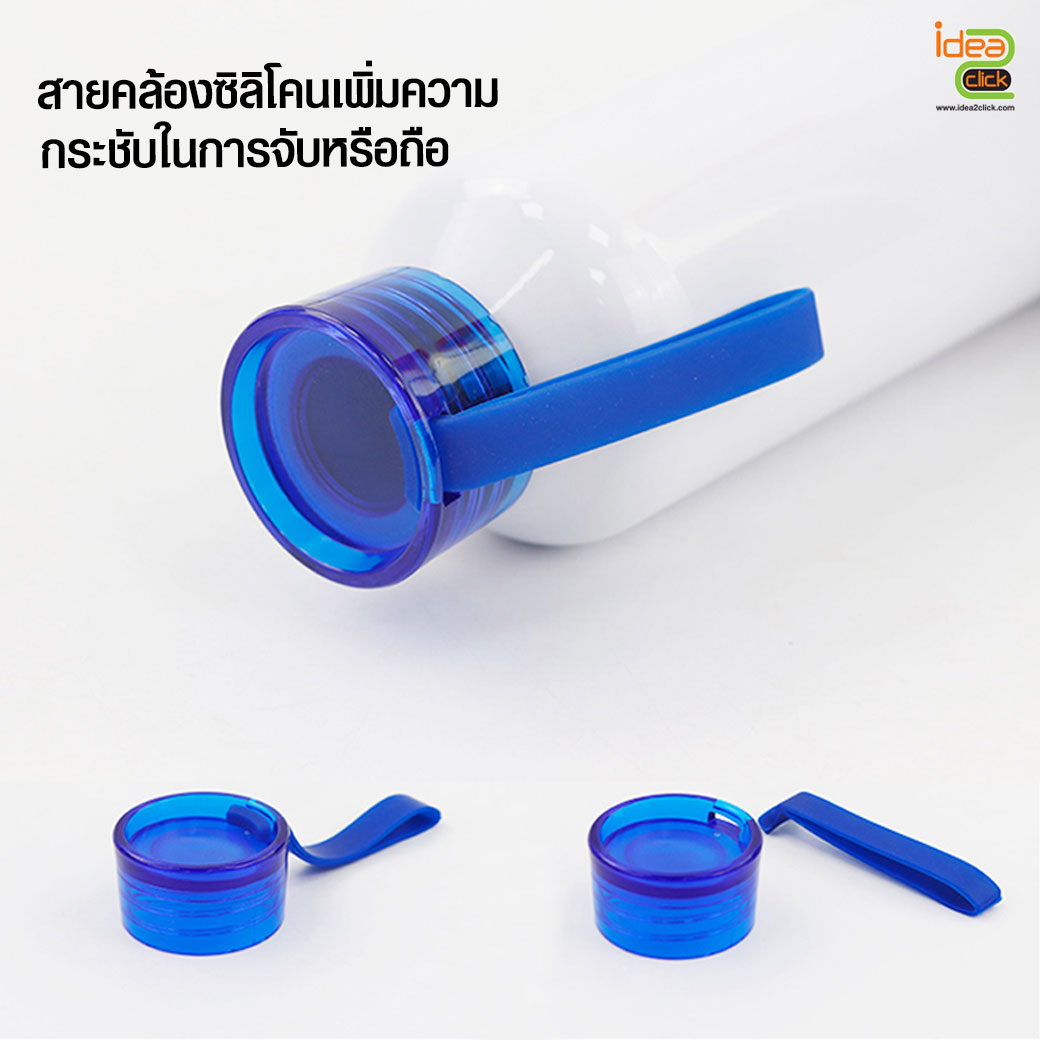 กระบอกอลูมิเนียมฝาใส กระบอกอลูมิเนียมพิมพ์ภาพโลโก้ได้