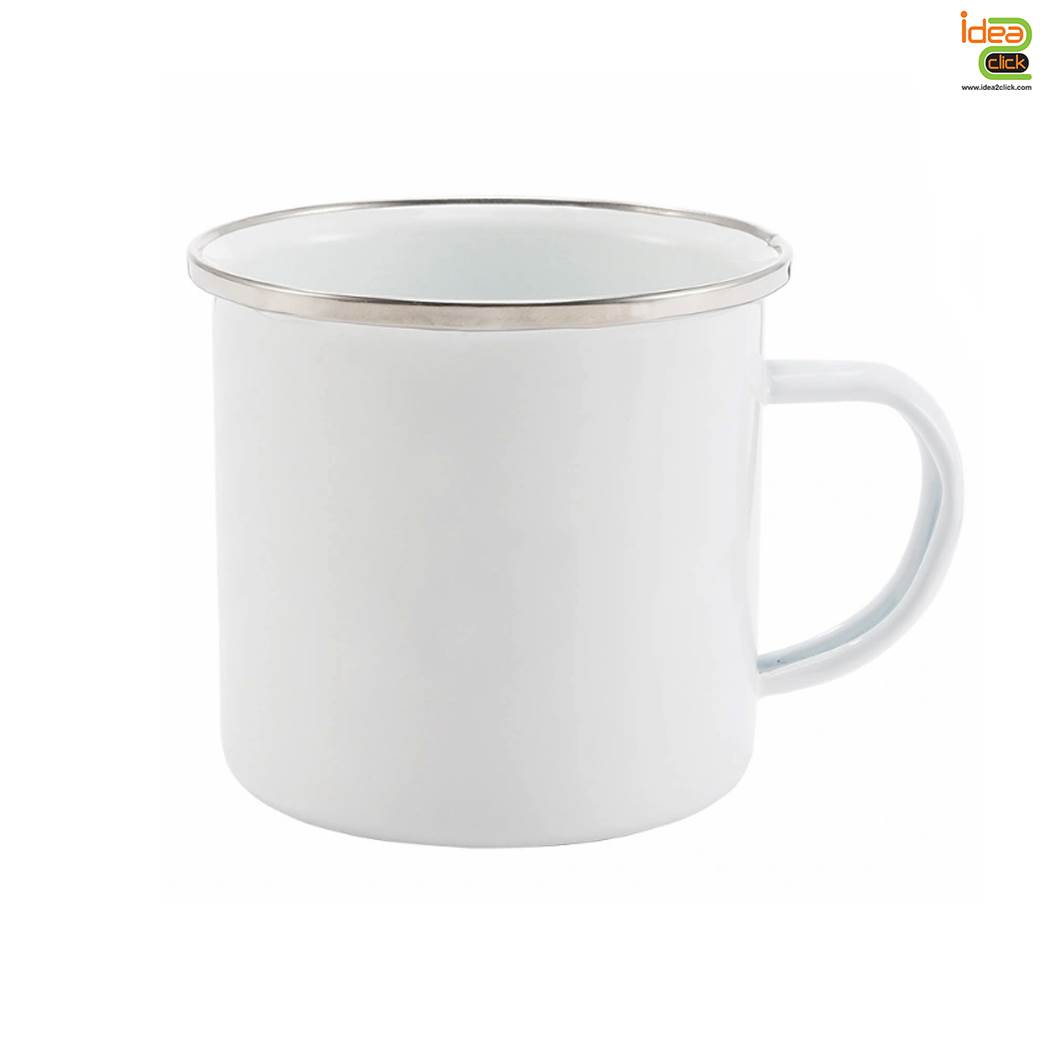 Stainless Enamel Mug แก้วสแตนเลส พิมพ์ภาพได้