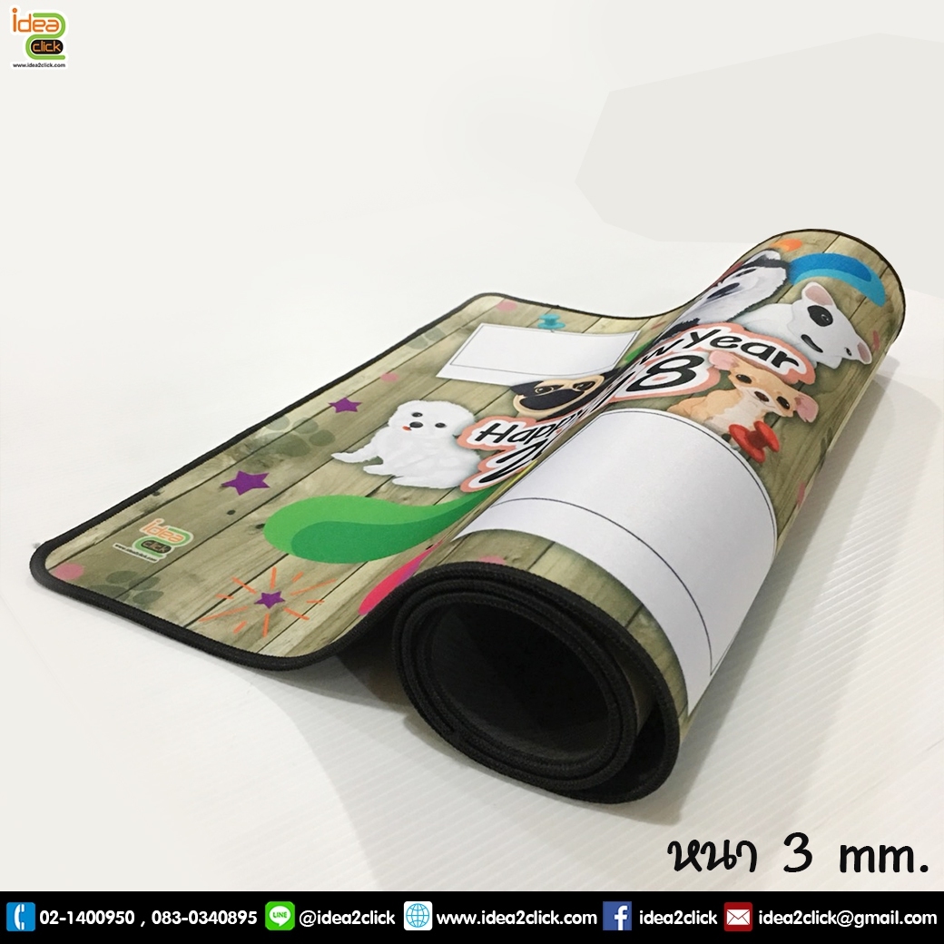 Mouse Pad ขนาดใหญ่สะใจ สี่เหลี่ยมแผ่นรองเมาส์ยักษ์ 90x40 cm.