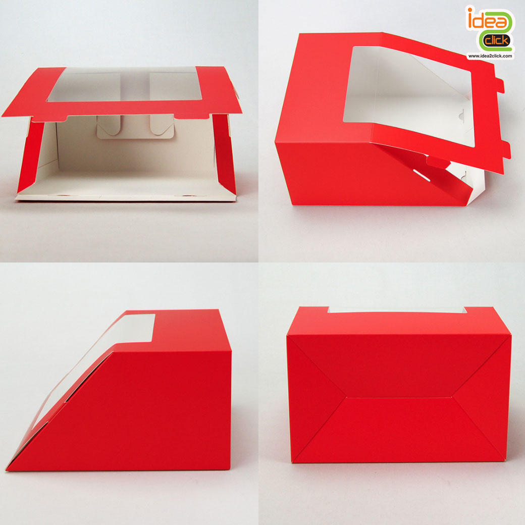 กล่องใส่หมวกหน้าเอียง