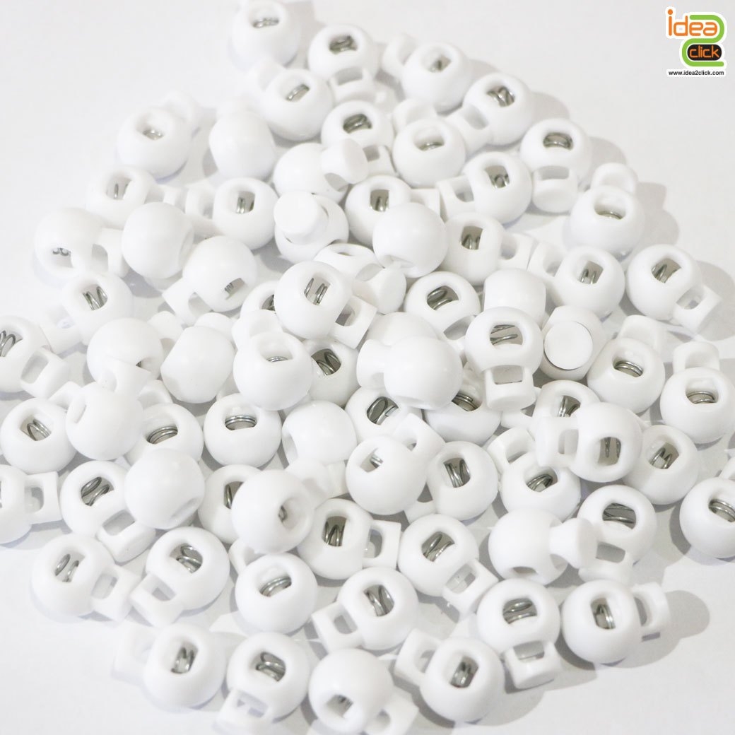 Stopper สปริง ทรงกลม ใช้สำหรับปรับสายคล้องหูของหน้ากาก