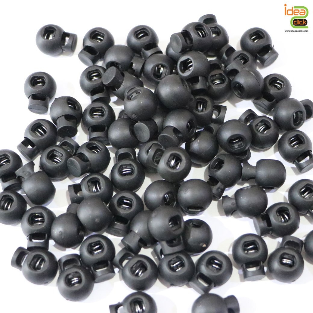 Stopper สปริง ทรงกลม ใช้สำหรับปรับสายคล้องหูของหน้ากาก